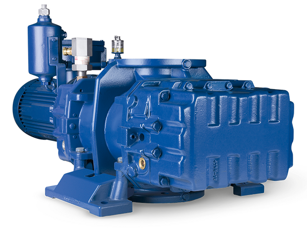 Wälzkolben-Vakuumpumpe